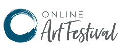 Online Art Festival Logo
